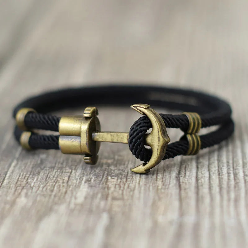 Vintage Bronze Punk Braclet