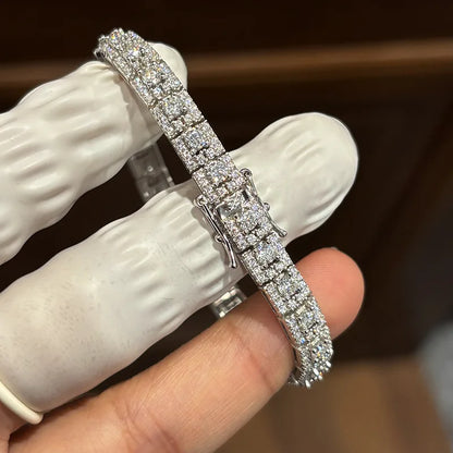 EWYA Luxury Certified Full Diamond Bracelet