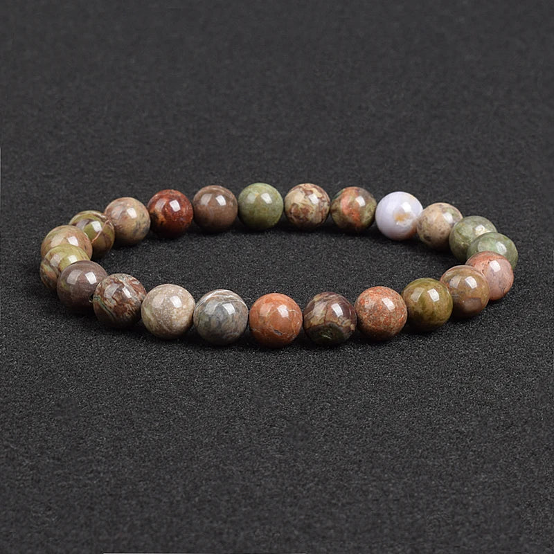 Genuine Natural Stone Apatite Lapi  Bracelet