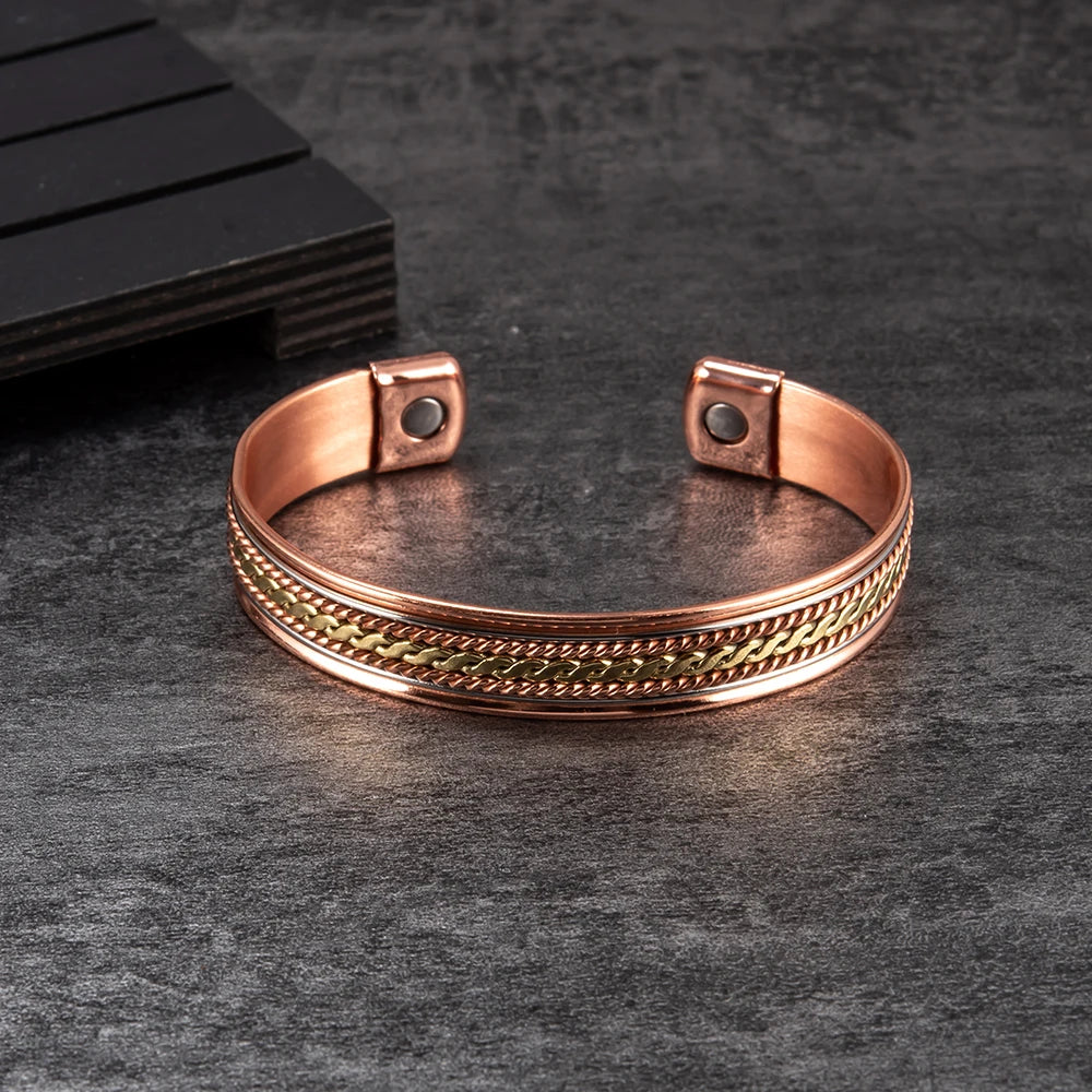Vinterly Pure Copper Magnetic Bracelets