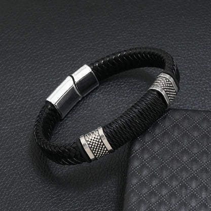 New Genuine Men Leather Bracelets