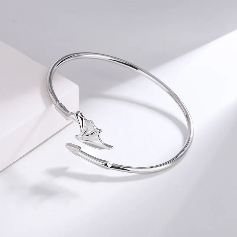 Feather Golden Flower Vintage Punk bracelet