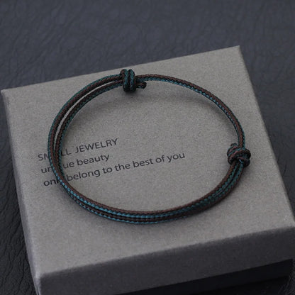 Simple Grade A Knitted Rope Bracelet