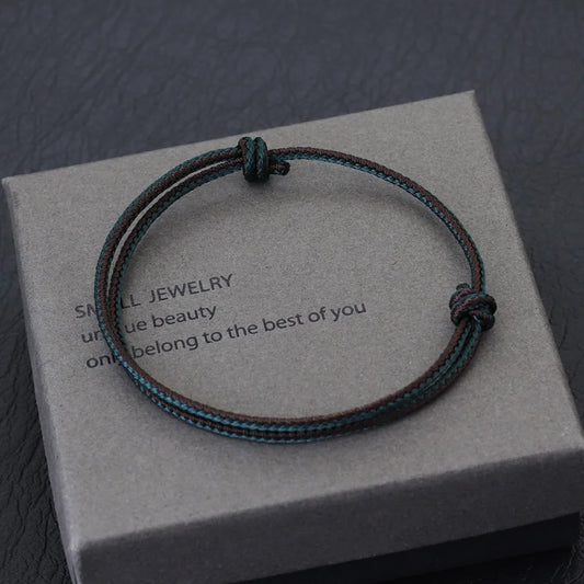 Simple Grade A Knitted Rope Bracelet