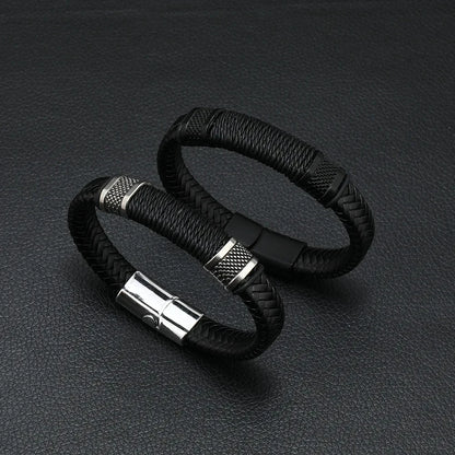 New Genuine Men Leather Bracelets