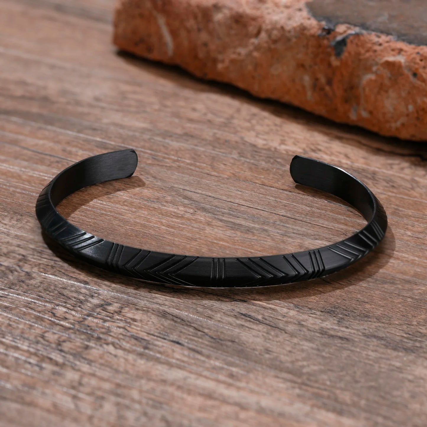 Men's Viking Tribal Arrow Cuff Classic Norse Bracelet