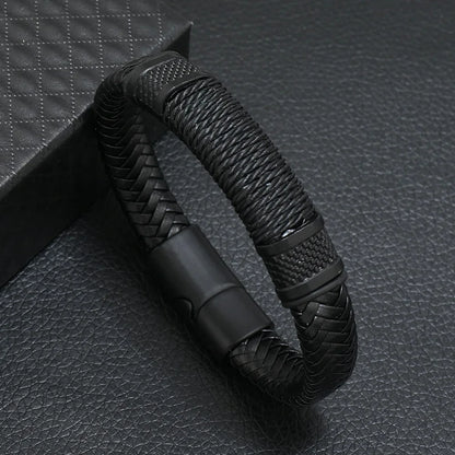 New Genuine Men Leather Bracelets