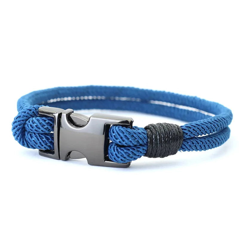 Fashion Mens Layer Spring Bracelet