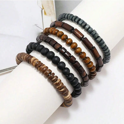 Wodeen Braided Wrap Leather Bracelet