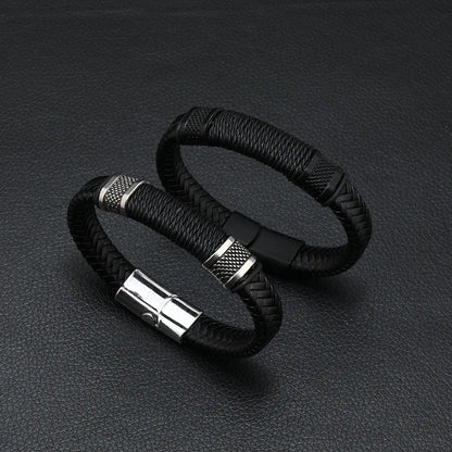 New Genuine Men Leather Bracelets