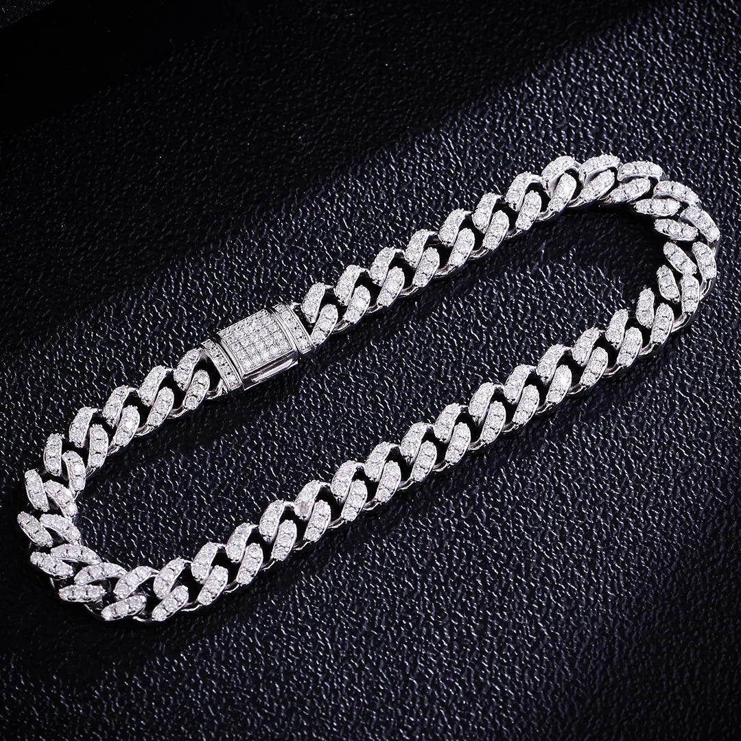 Cuban Chain Round Cut Cuban Bracelet