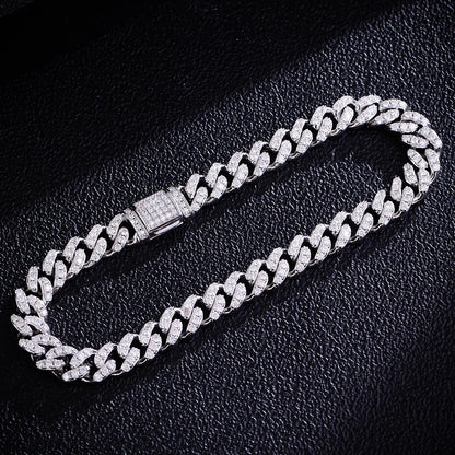 Cuban Chain Round Cut Cuban Bracelet