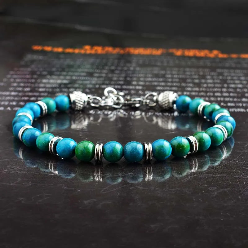 Pulsars Hombre Natural Stone Man Beaded