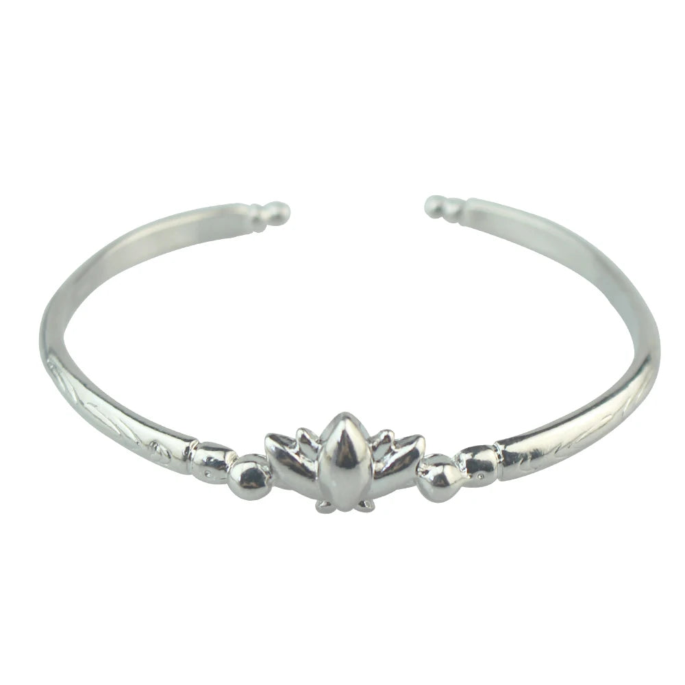Anime Character Frieren Mirror Lotus Bracelet