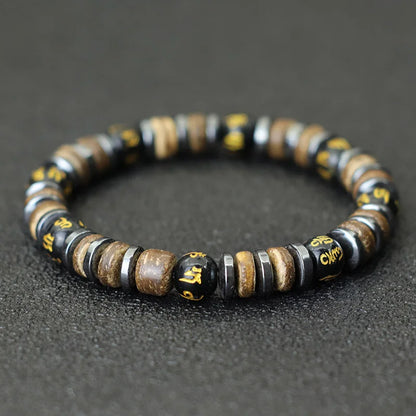 New Vintage Stone Natural Men Bracelet