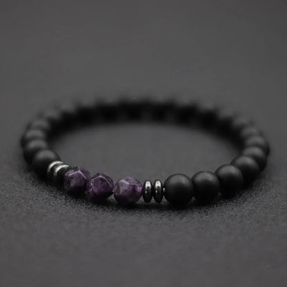 Black Onyx Stone Braclete