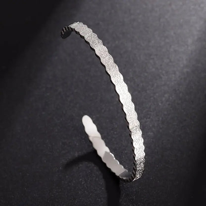 Creative Silver Plated Feather Wings Cuff Bracelet Men Women Cuff Adjustable Bracelet Punk Casual Sports Jewelry Gift