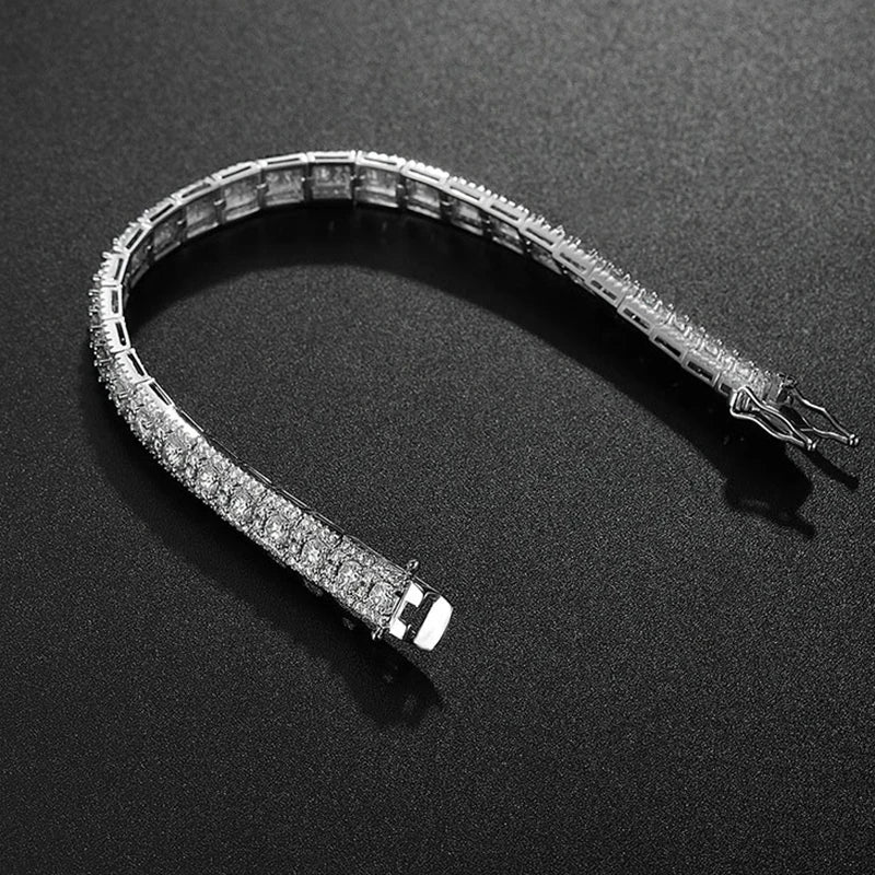 EWYA Luxury Certified Full Diamond Bracelet