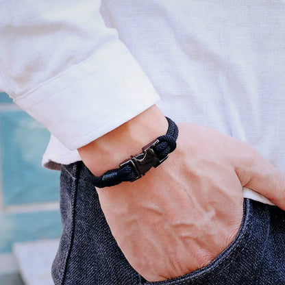 Fashion Mens Layer Spring Bracelet