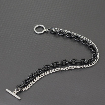 Stainless Steel Cuban Chain Bracelet