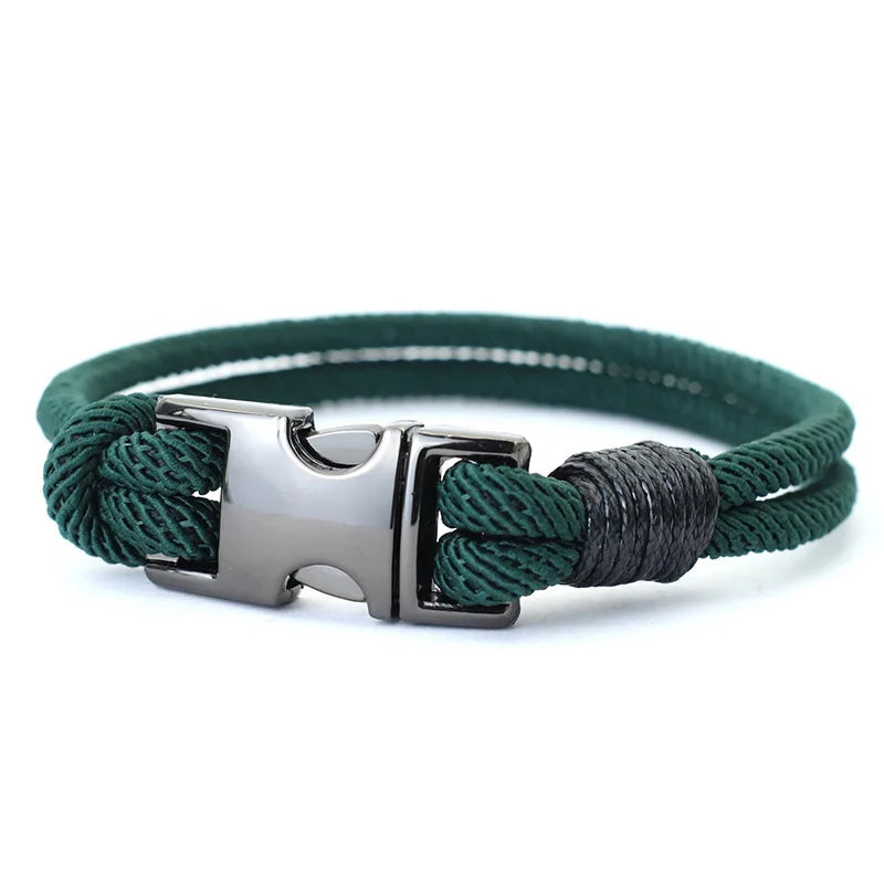 Fashion Mens Layer Spring Bracelet