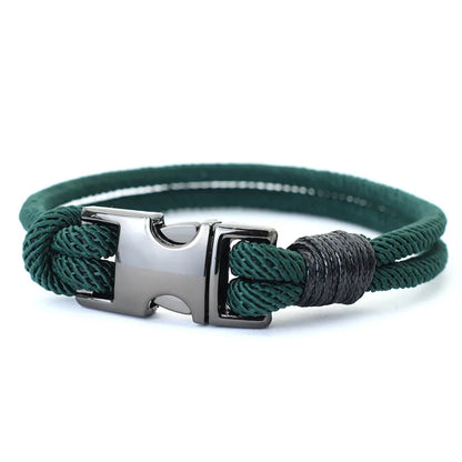 Fashion Mens Layer Spring Bracelet