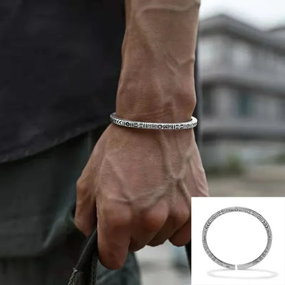 Silver Plated Twisted Twist Cuff Bracelet