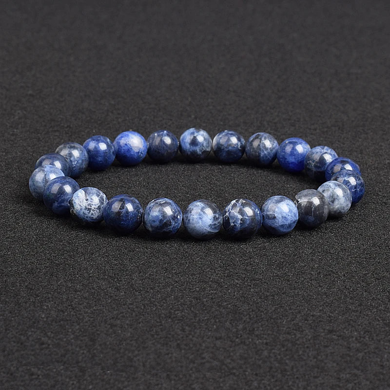 Genuine Natural Stone Apatite Lapi  Bracelet
