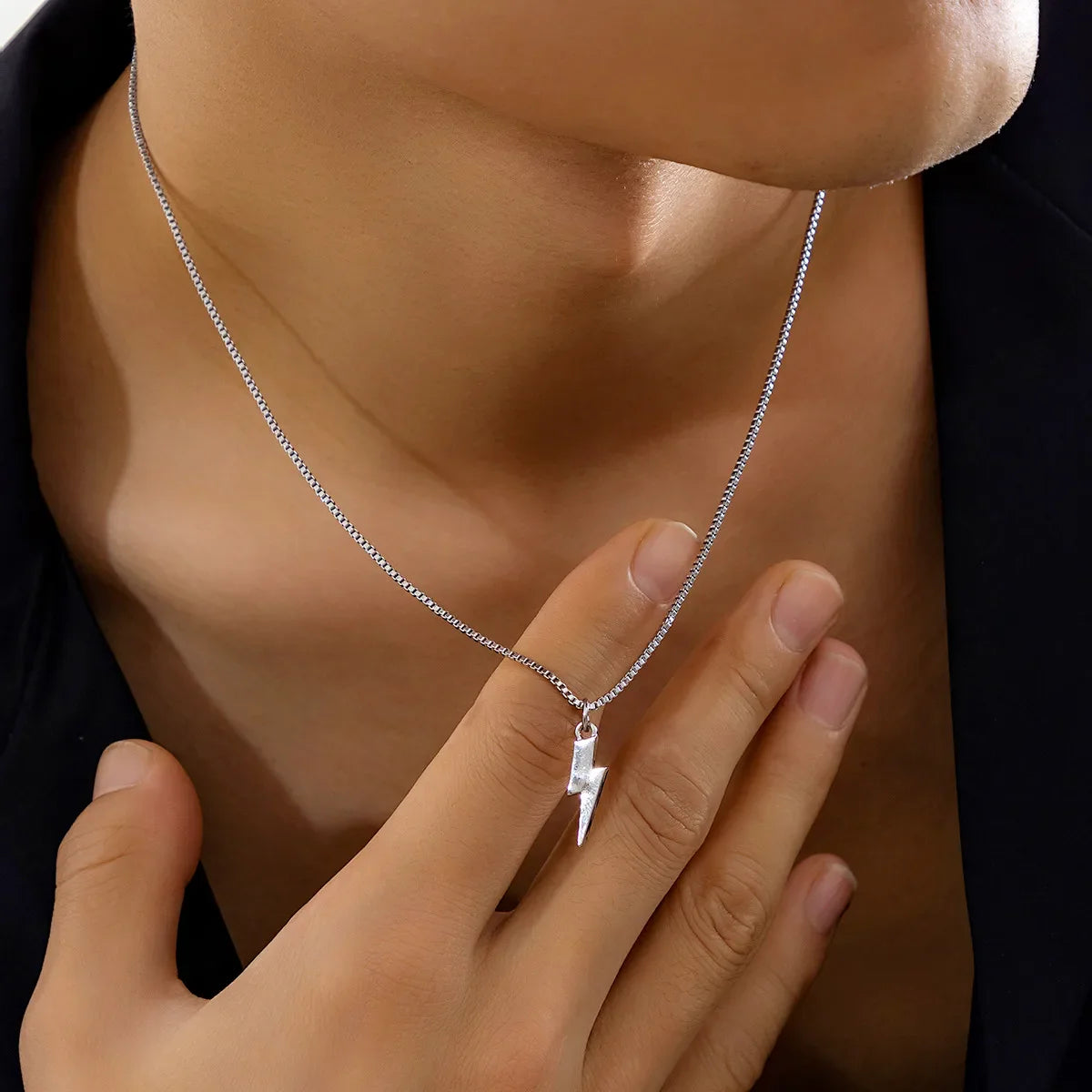 Lightning Bold Chain Men's Pendant