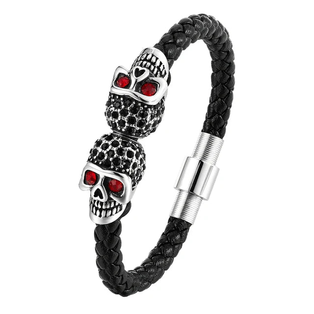 Multi-layer Punk Stainless Bracelet