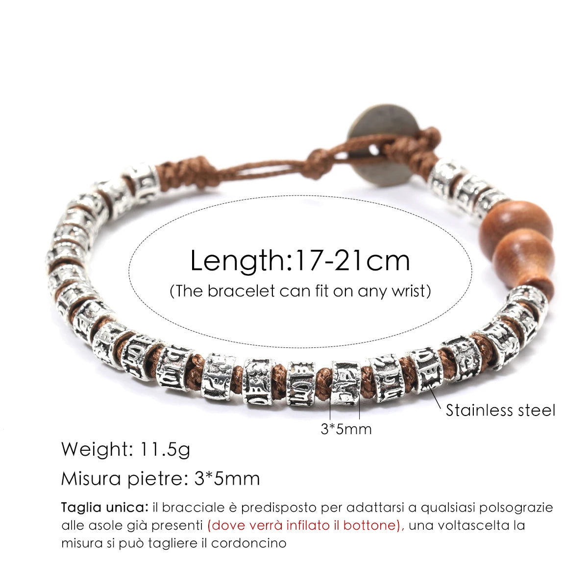 Tibetan-Style Jewelry Auspicious Gourd Bracelet