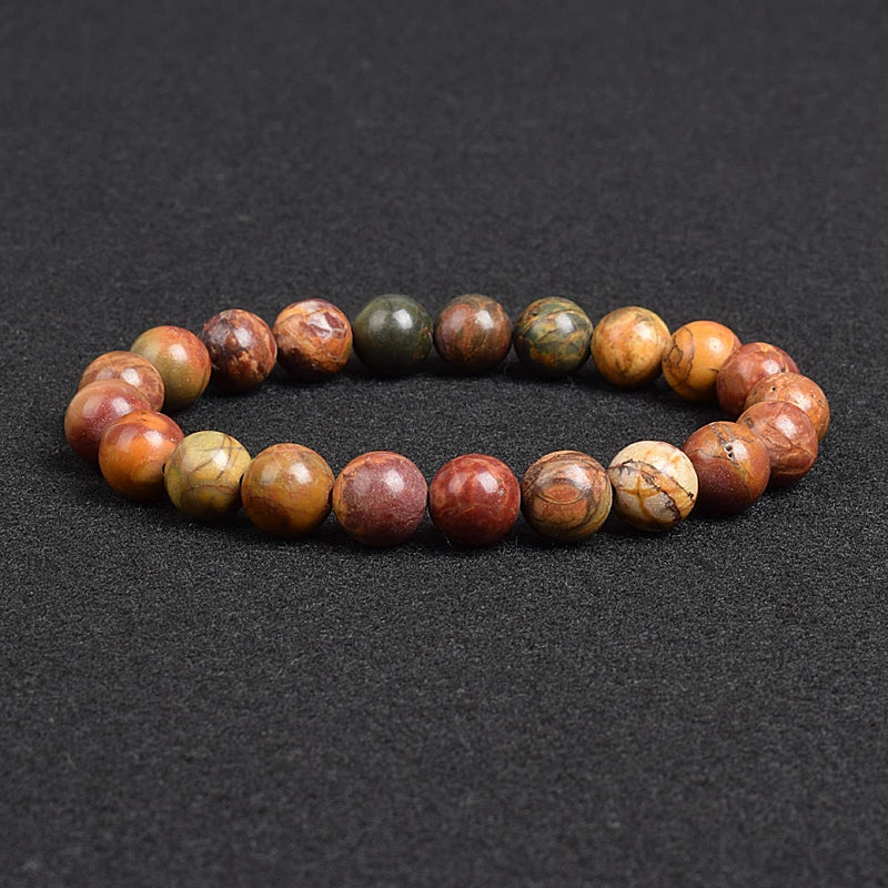 Genuine Natural Stone Apatite Lapi  Bracelet