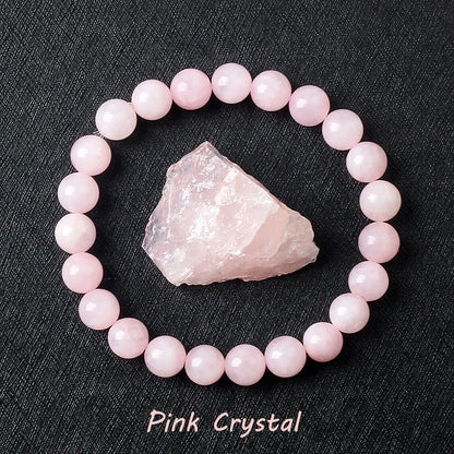 Real Gray Labradorite Bead Bracelet