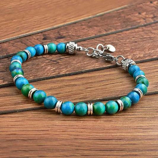 Pulsars Hombre Natural Stone Man Beaded