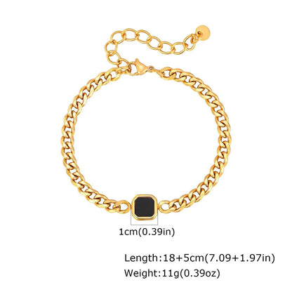 Midnight Executive Onyx Cuban Link Chain