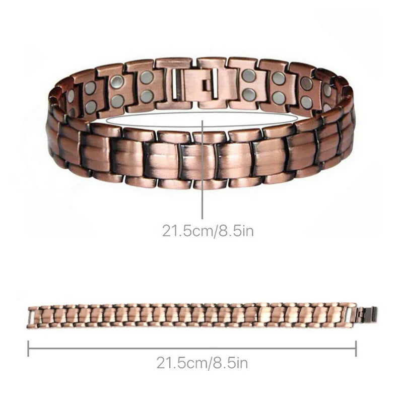 Vintage Pure Copper Magnetic Pain Bracelet