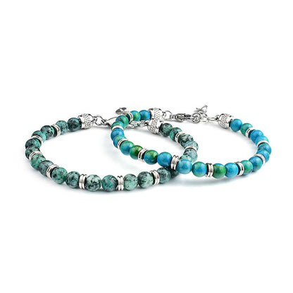 Pulsars Hombre Natural Stone Man Beaded