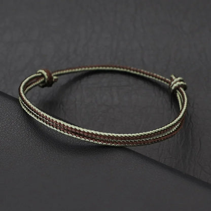 Simple Grade A Knitted Rope Bracelet