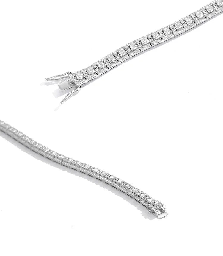 EWYA Luxury Certified Full Diamond Bracelet