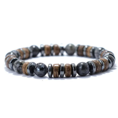 New Vintage Stone Natural Men Bracelet