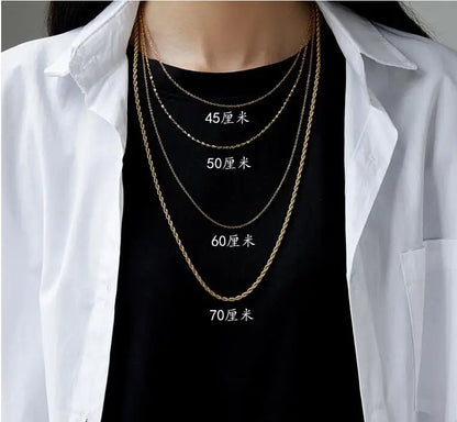 Sliver Necklace High Quality Chain