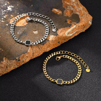 Midnight Executive Onyx Cuban Link Chain