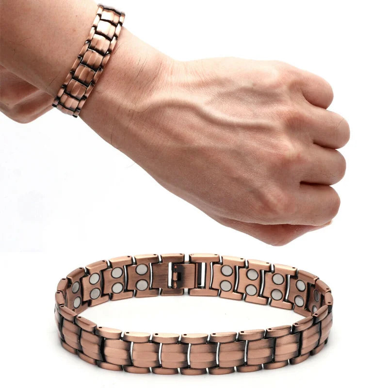 Vintage Pure Copper Magnetic Pain Bracelet