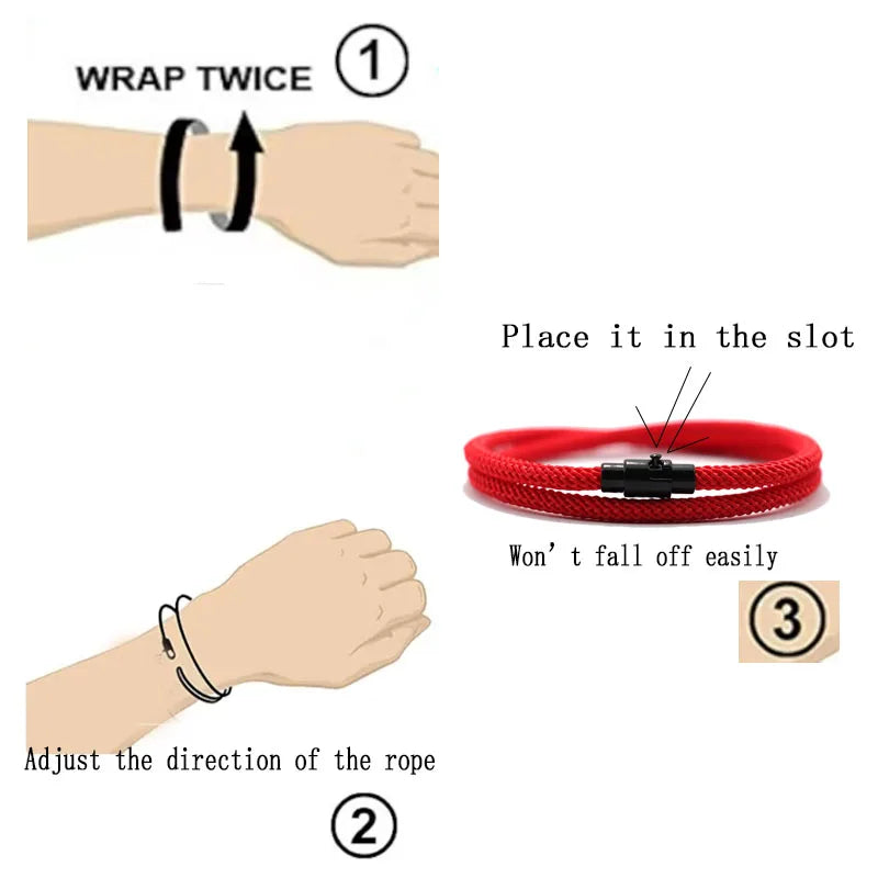 New Minimalist Men Rope Bracelet