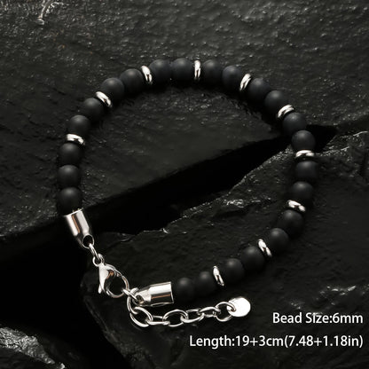 Pulsars Hombre Natural Stone Man Beaded