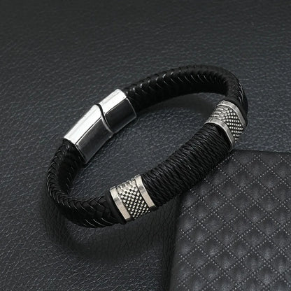 New Genuine Men Leather Bracelets