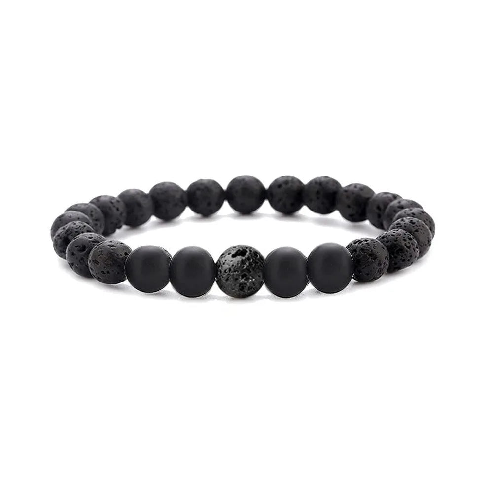 Lava Rock Beaded Bracelets