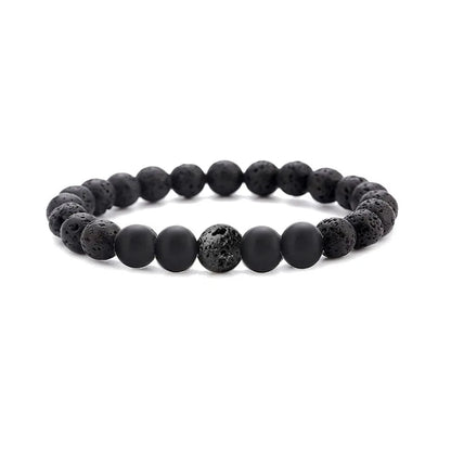 Lava Rock Beaded Bracelets