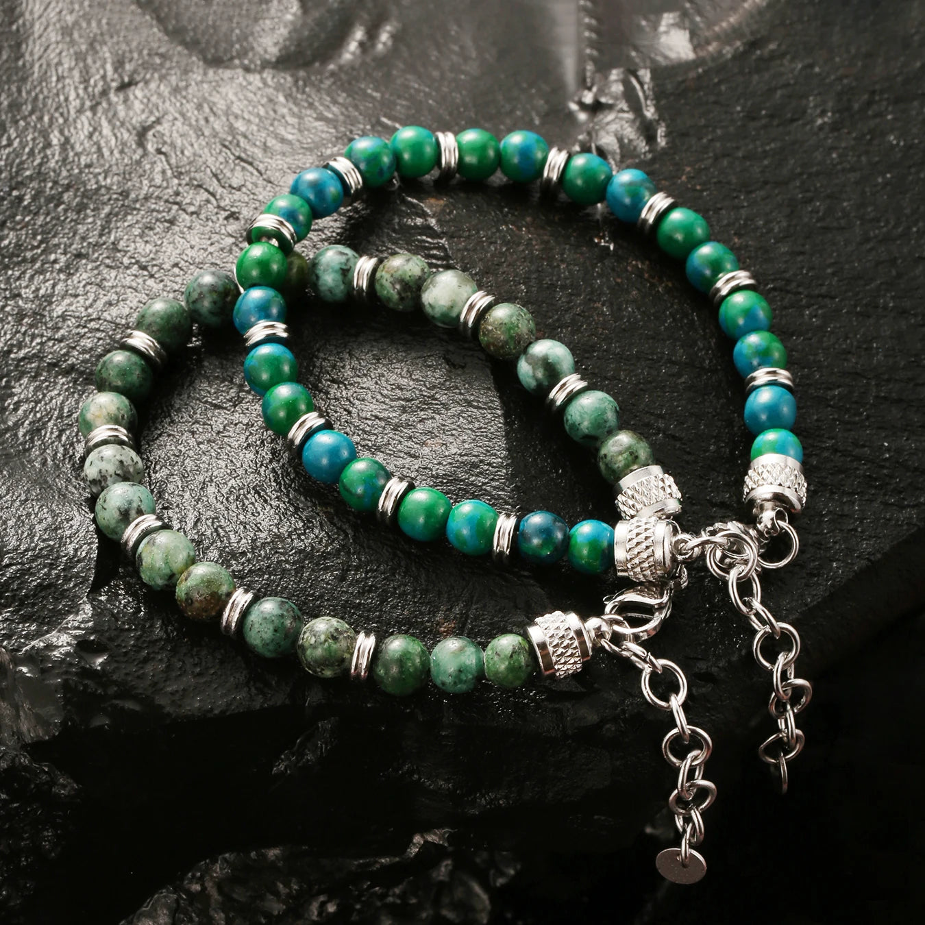 Pulsars Hombre Natural Stone Man Beaded