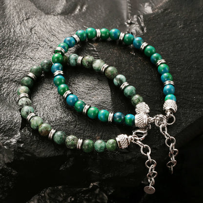 Pulsars Hombre Natural Stone Man Beaded